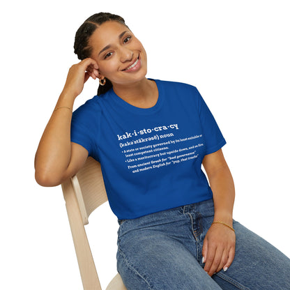 Kakistocracy T-Shirt – Funny Political Protest Graphic Tee