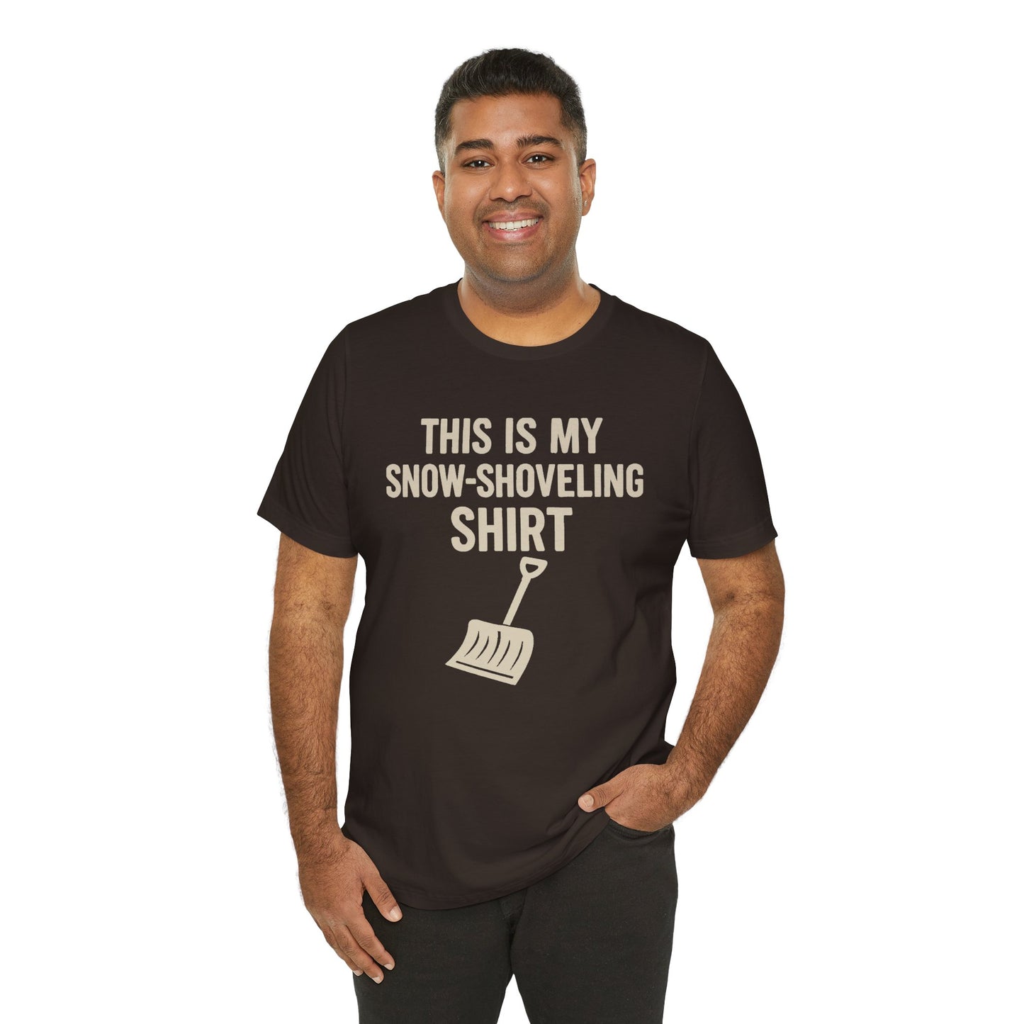 This Is My Snow-Shoveling Shirt – Funny Winter Chore Tee