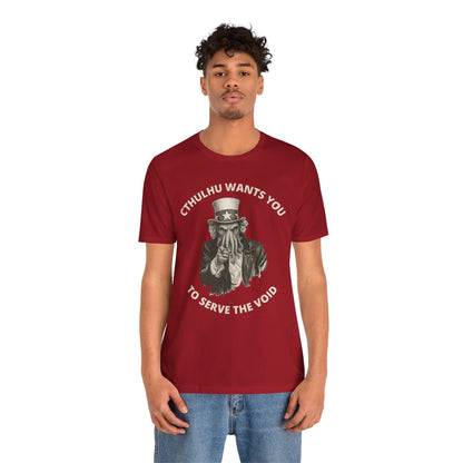 Cthulhu Wants You T-Shirt – Mythos Shirt for HP Lovecraft Fans