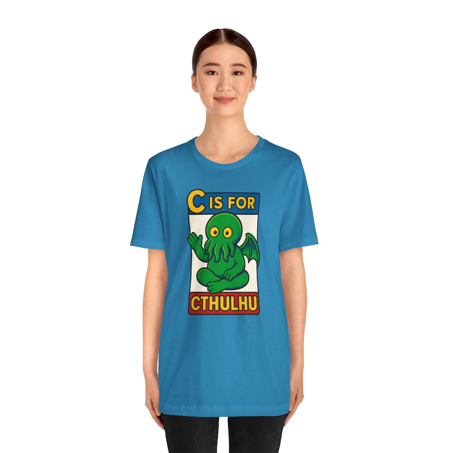 C is for Cthulhu Graphic Tee – Funny Cthulhu Shirt