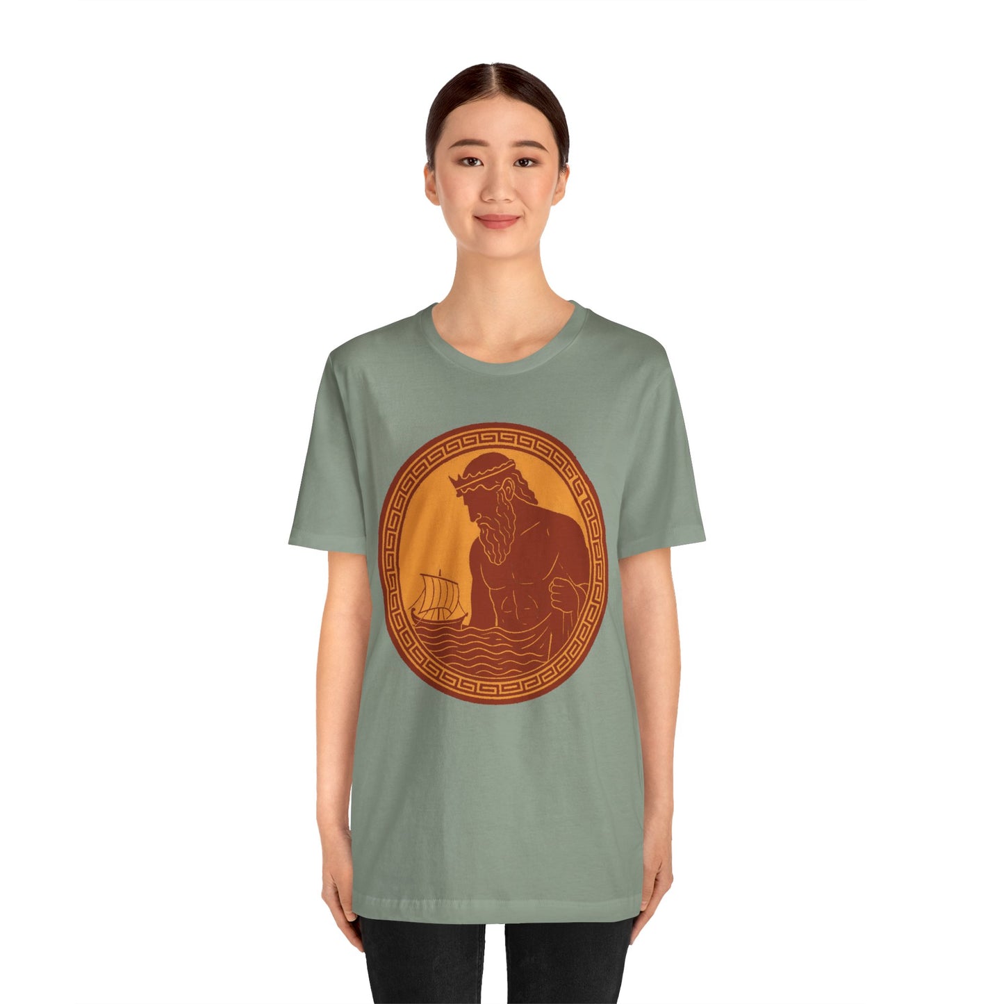 Poseidon Epic T-Shirt – Greek Mythology Ocean God Tee - WhimSpin - https://whimspin.com