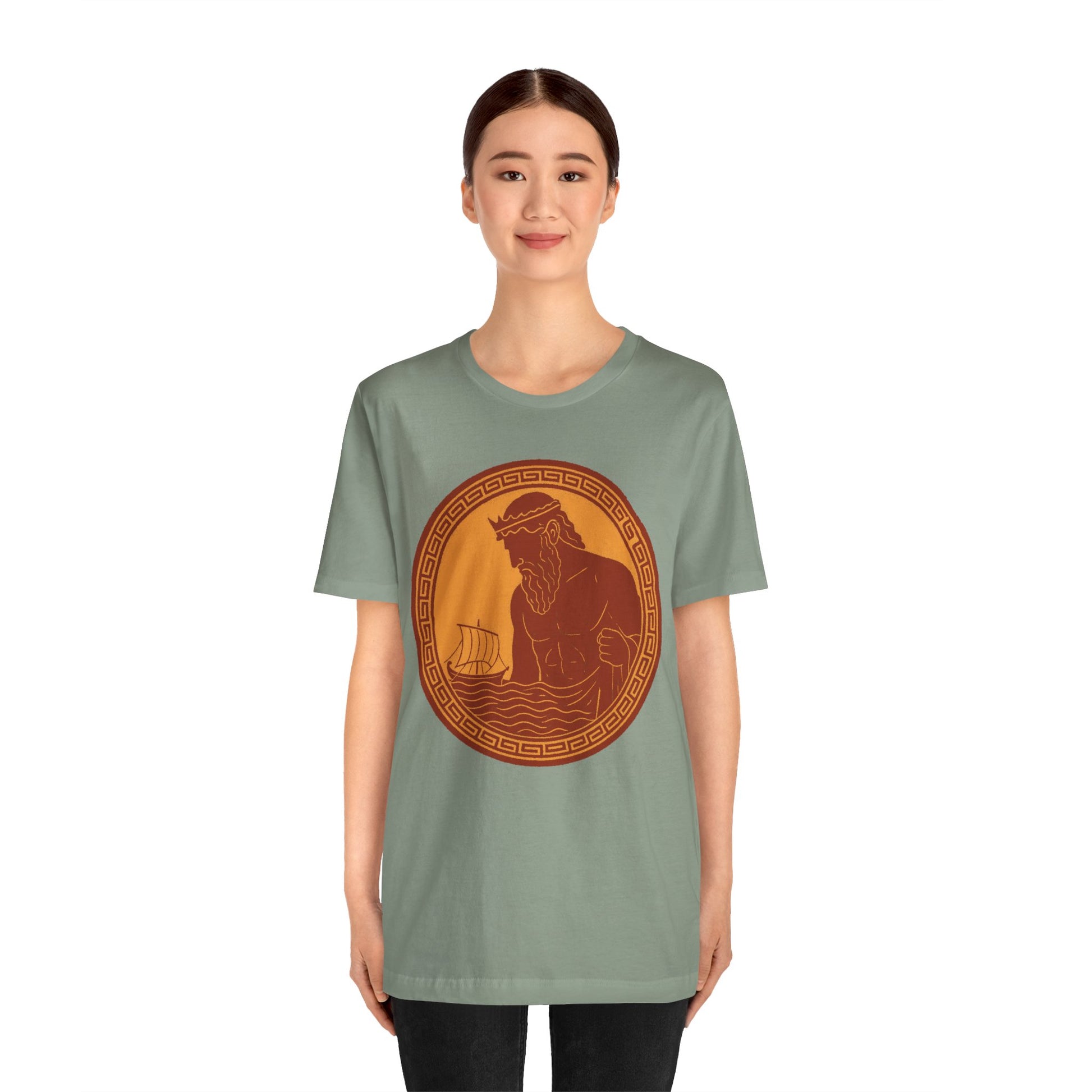Poseidon Epic T-Shirt – Greek Mythology Ocean God Tee - WhimSpin - https://whimspin.com