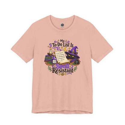 My To-Do List Is Spell Resistant T-Shirt – Funny Witchy ADHD Tee