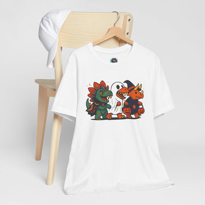 Halloween Dino Squad T-Shirt – Funny Trick-or-Treat Dinosaur Tee
