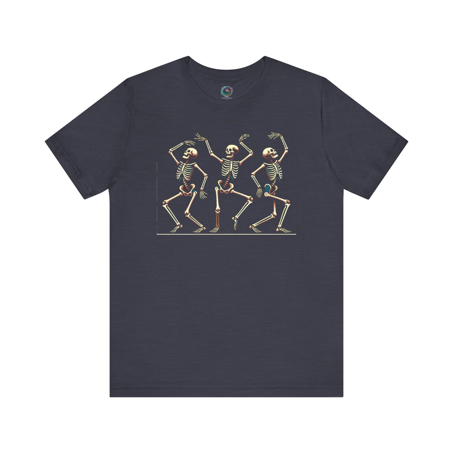 Dancing Skeleton T-Shirt – Funny Halloween Skeleton Shirt for Spooky Season