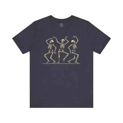 Dancing Skeleton T-Shirt – Funny Halloween Skeleton Shirt for Spooky Season