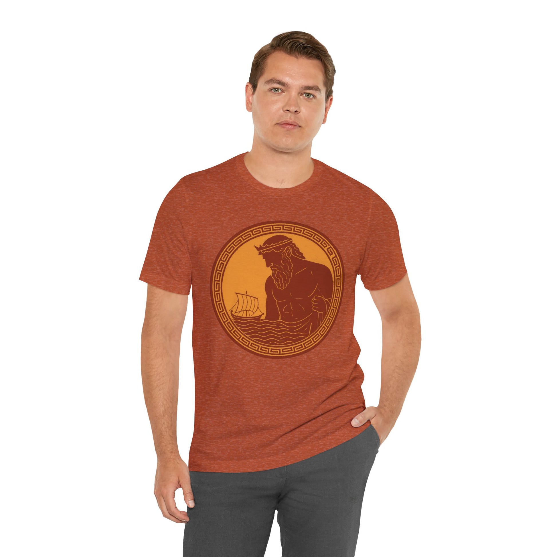 Poseidon Epic T-Shirt – Greek Mythology Ocean God Tee - WhimSpin - https://whimspin.com
