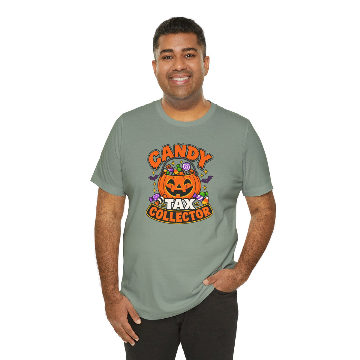 Candy Tax Collector T-shirt - Funny Halloween Trick-or-Treat Tee