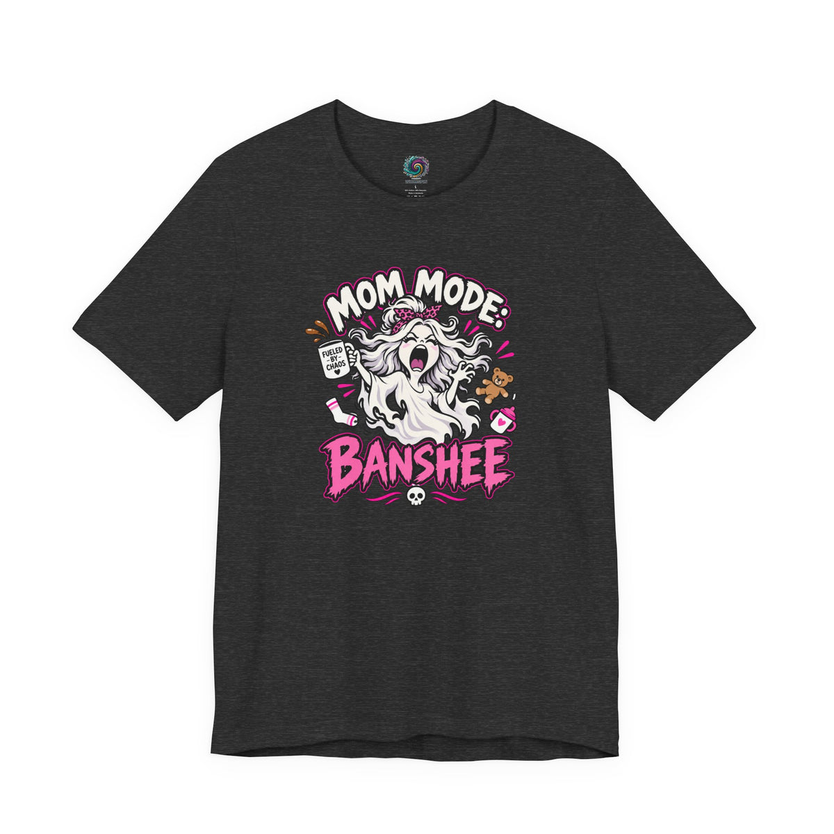 Mom Mode Banshee T-Shirt – Funny Chaotic Mom Halloween Tee
