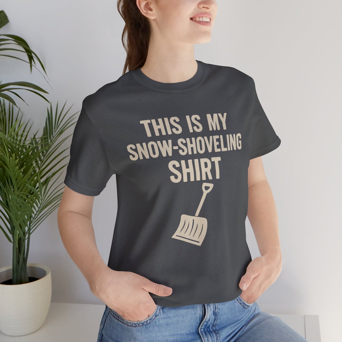 This Is My Snow-Shoveling Shirt – Funny Winter Chore Tee