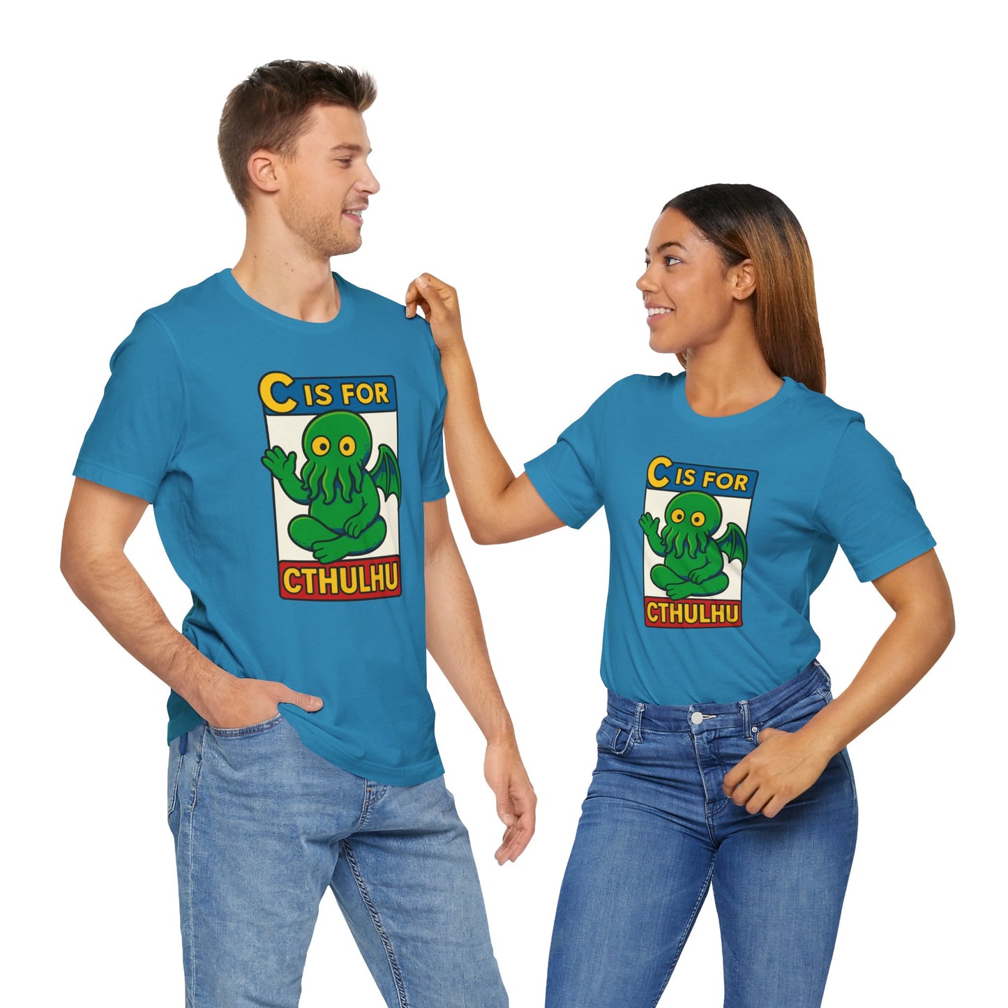 C is for Cthulhu Graphic Tee – Funny Cthulhu Shirt
