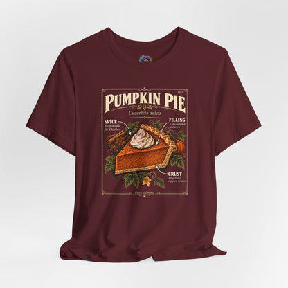 Pumpkin Pie Anatomy T-Shirt – Vintage Thanksgiving Fall Tee