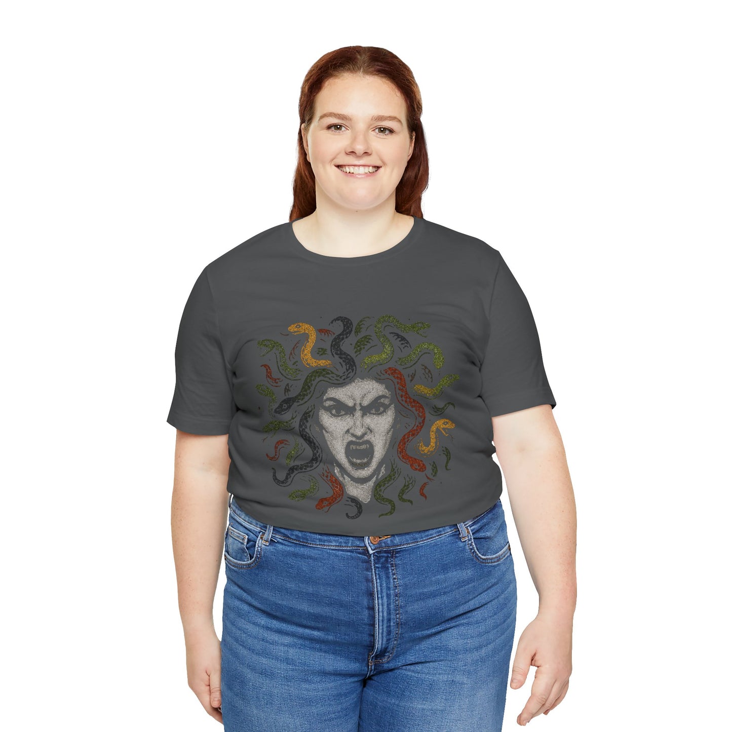 Medusa T-Shirt – Greek Mythology Gorgon Graphic Tee