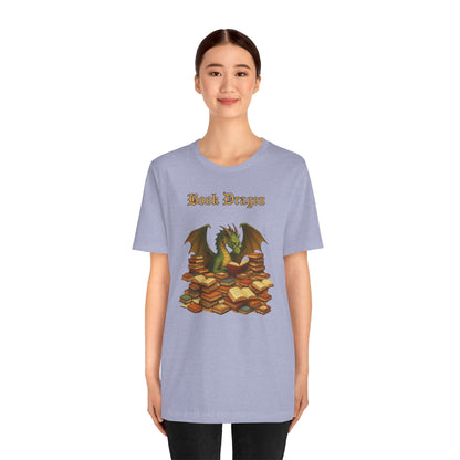 Book Dragon T-Shirt – Funny Book Lover Shirt & Gifts for Readers