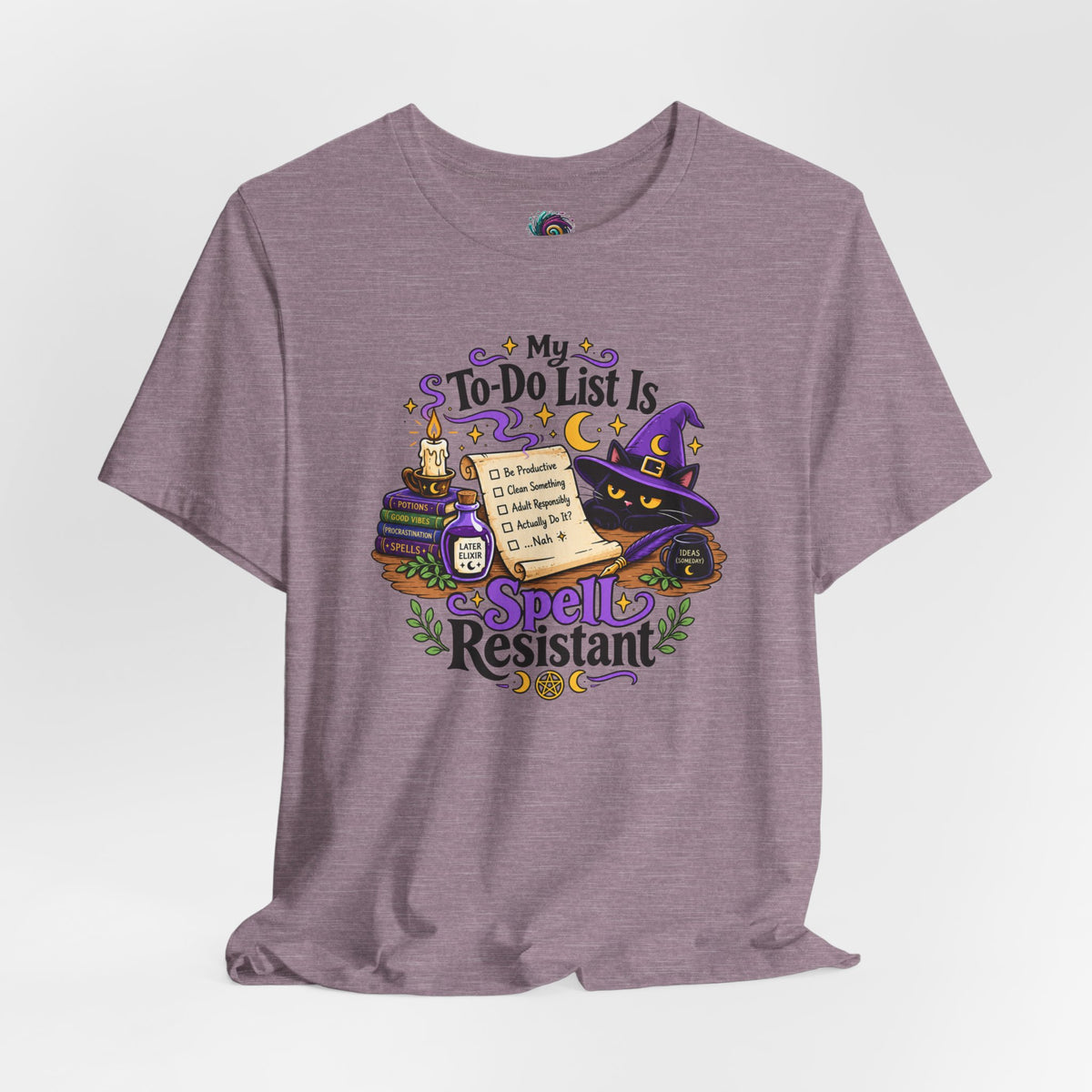 My To-Do List Is Spell Resistant T-Shirt – Funny Witchy ADHD Tee
