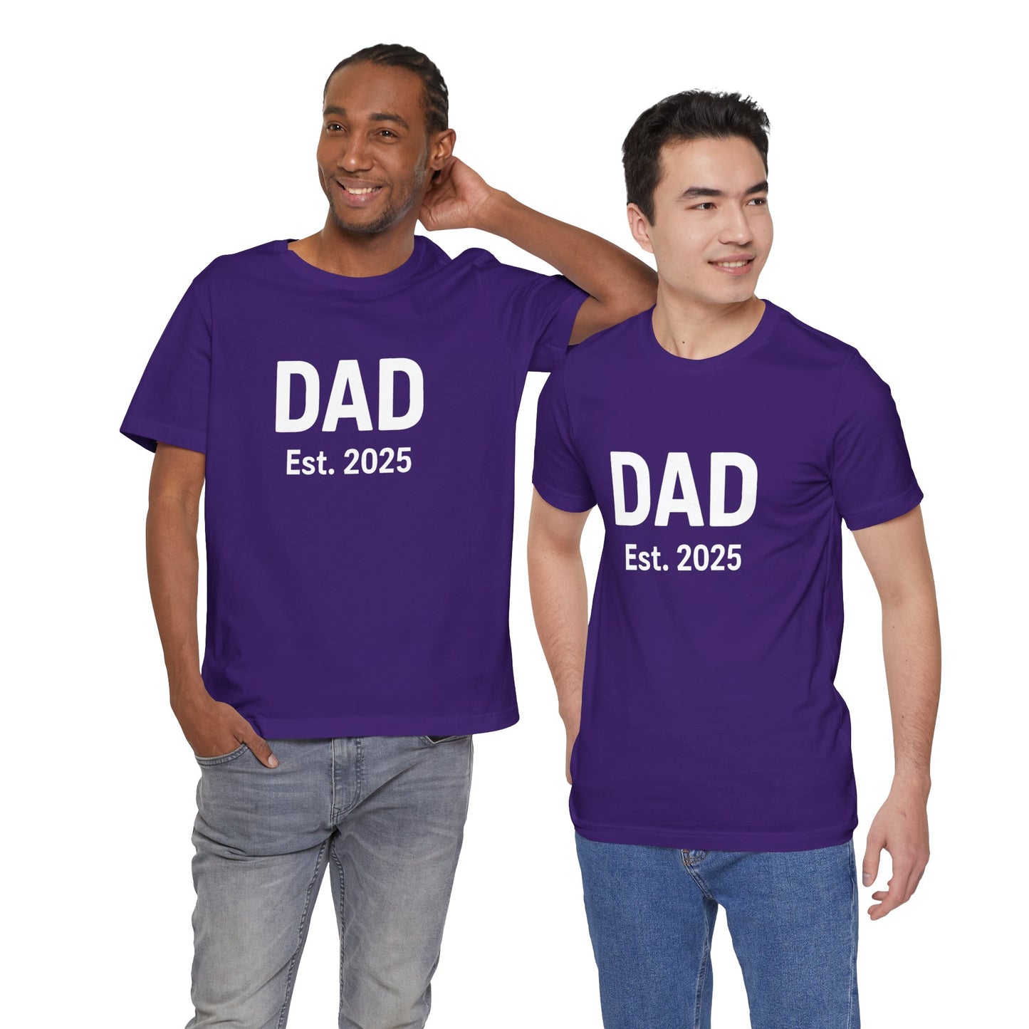 Dad Est. 2025 T-Shirt – New Dad Tee for First Father’s Day