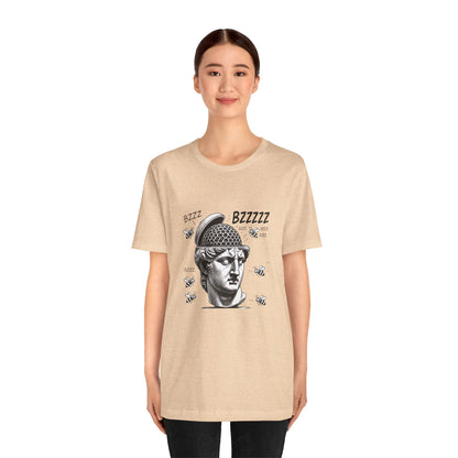 Hive Mind T-Shirt – Surreal Bee Group Think Parody Tee