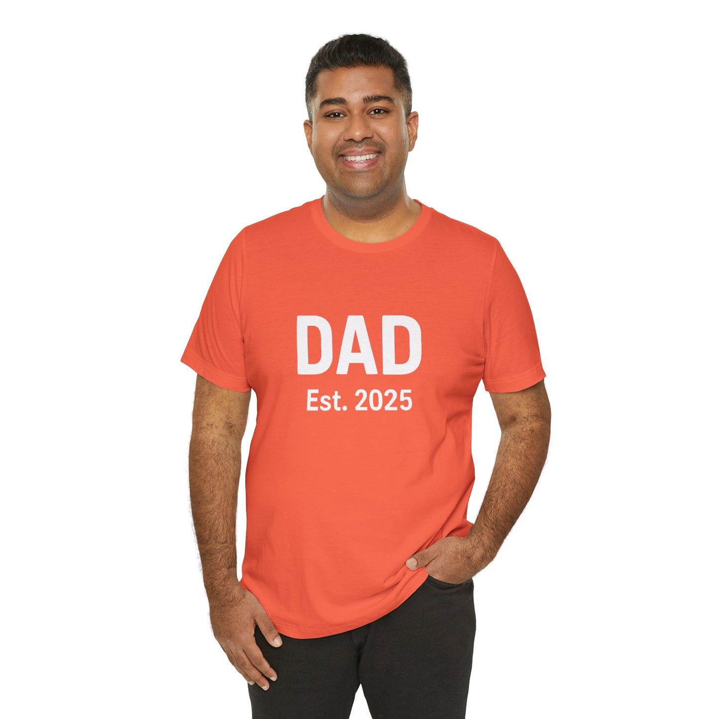 Dad Est. 2025 T-Shirt – New Dad Tee for First Father’s Day