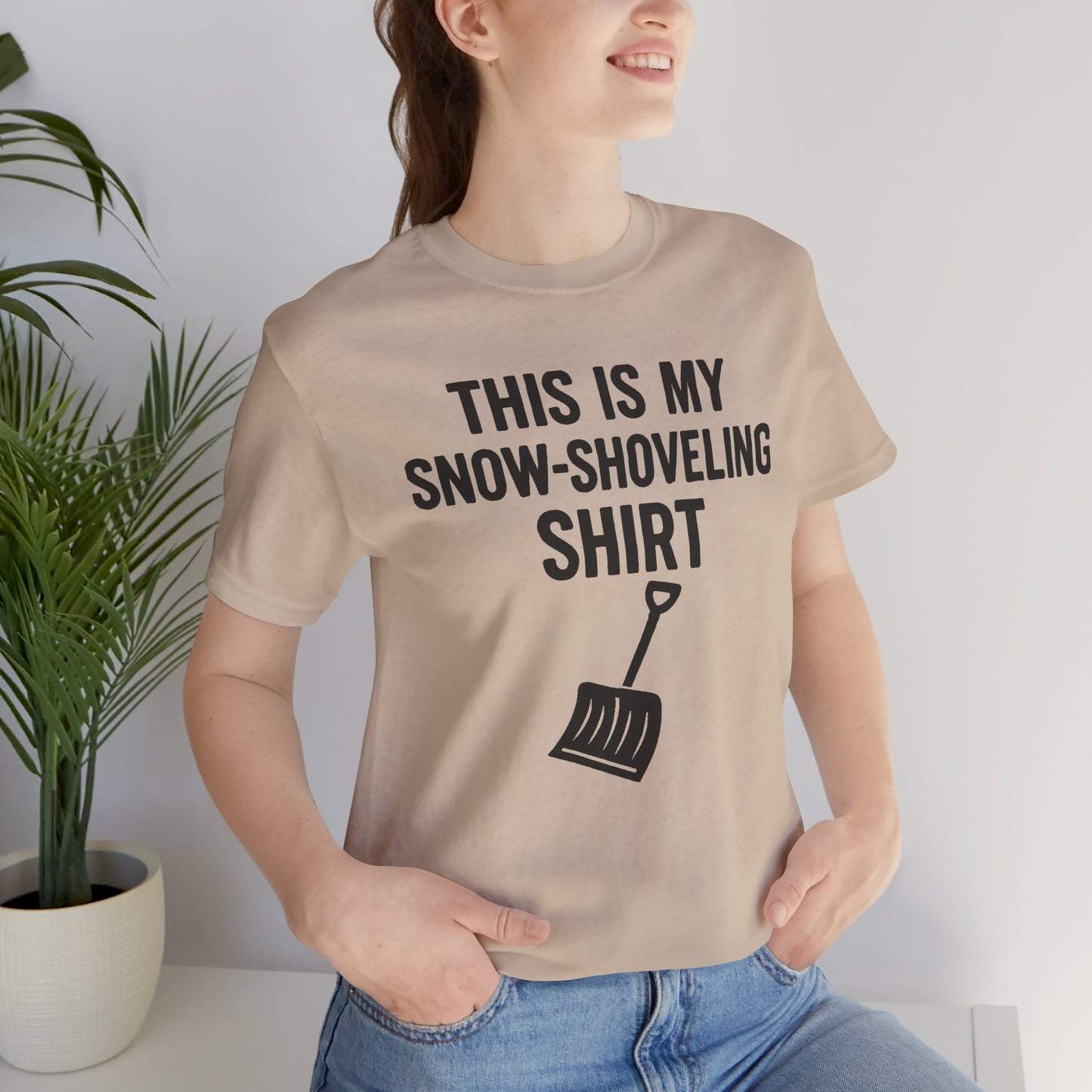 This Is My Snow-Shoveling Shirt – Funny Winter Chore Tee