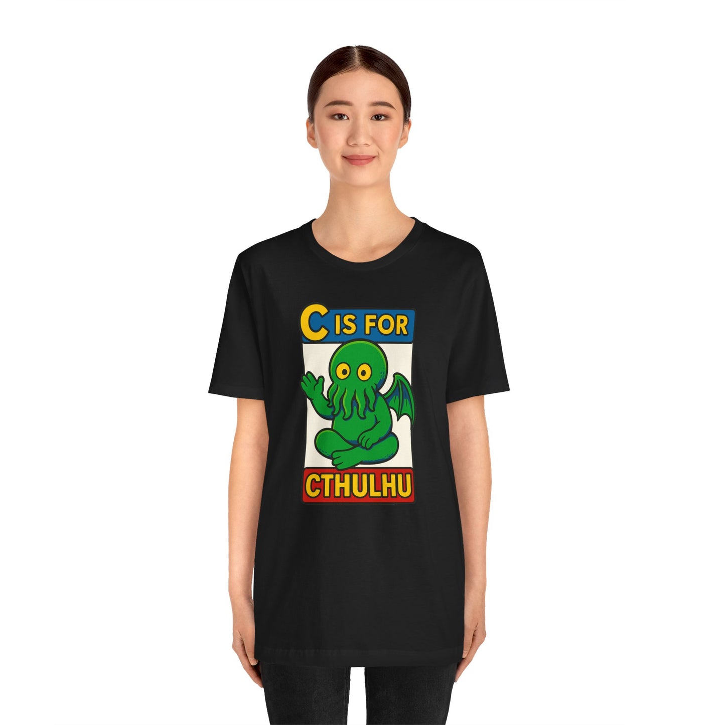 C is for Cthulhu Graphic Tee – Funny Cthulhu Shirt