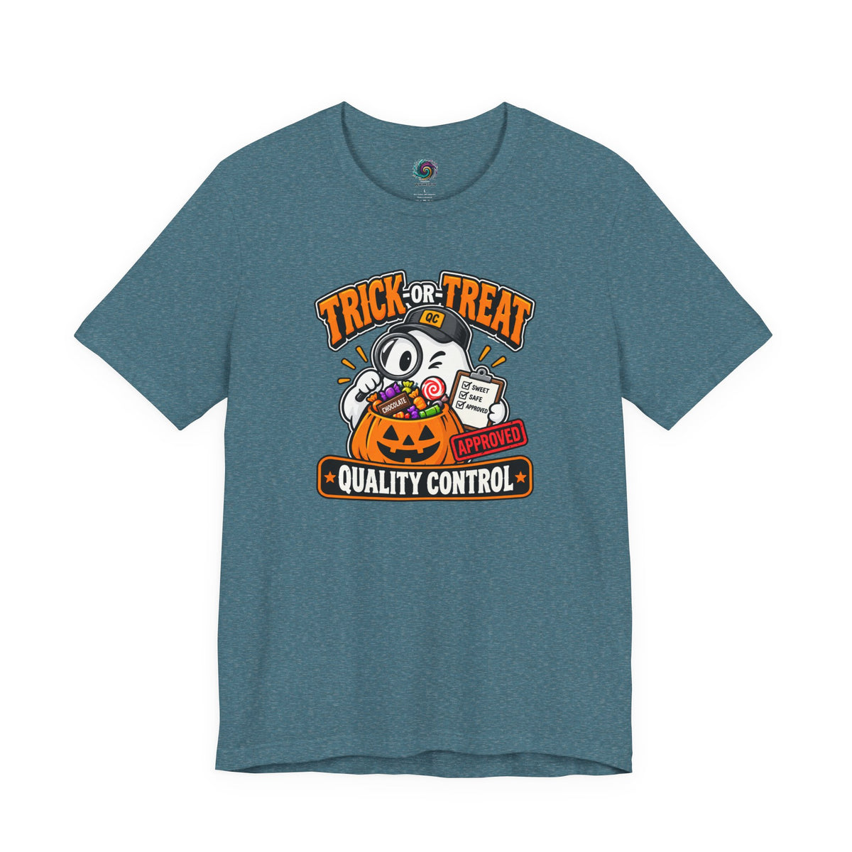 Trick-or-Treat Quality Control T-Shirt – Funny Halloween Candy Tee