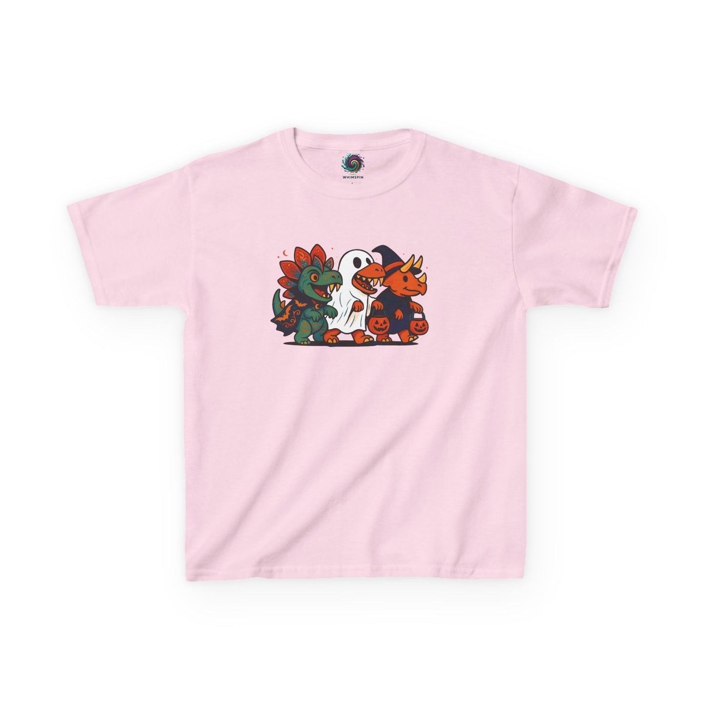 Kids Halloween Dino Squad T-Shirt – Cute Trick-or-Treat Dino Tee