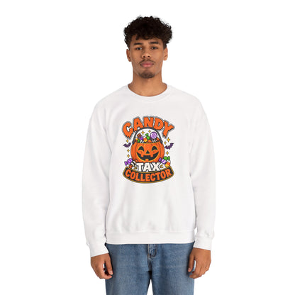 Candy Tax Collector Sweatshirt – Funny Halloween Parent Crewneck