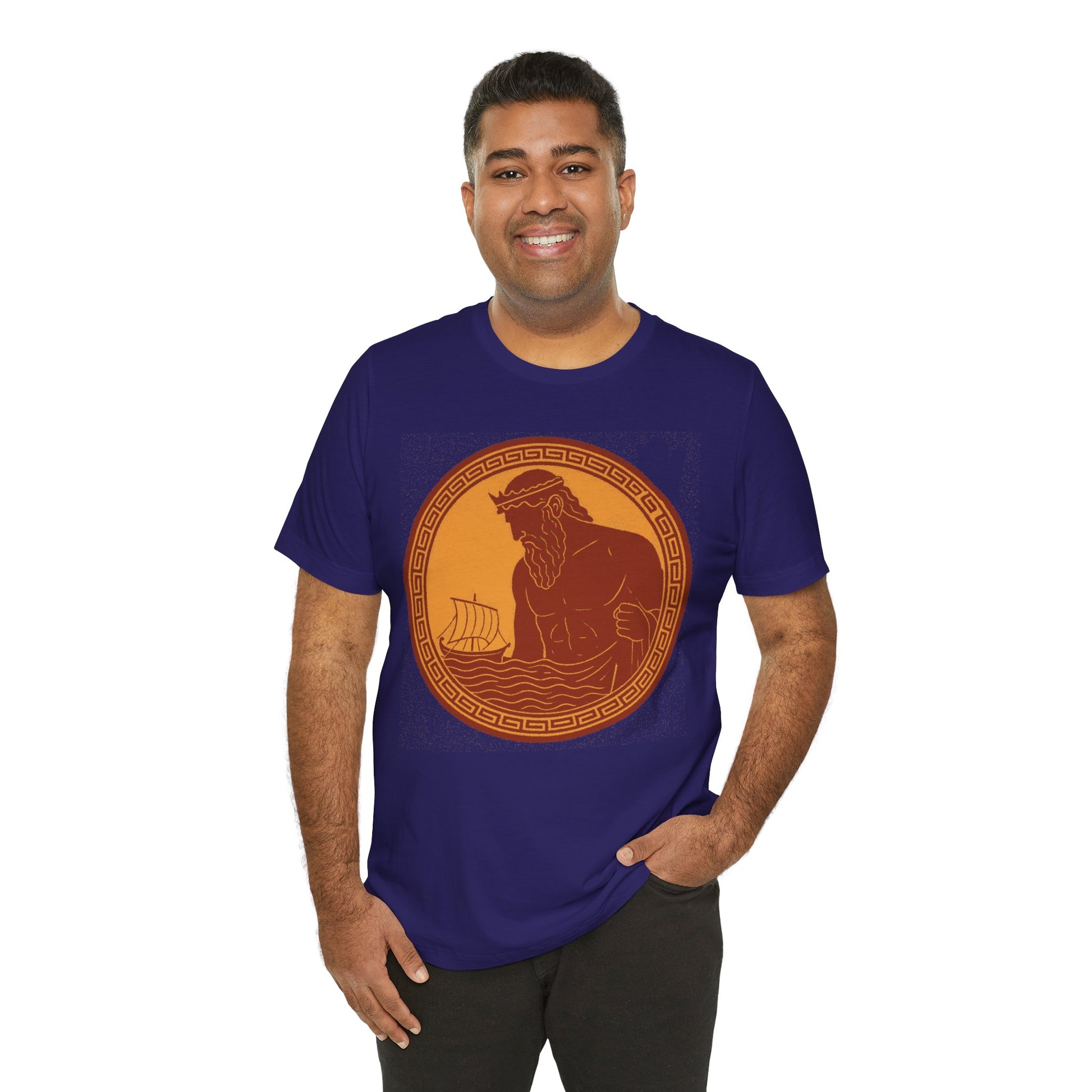 Poseidon Epic T-Shirt – Greek Mythology Ocean God Tee - WhimSpin - https://whimspin.com