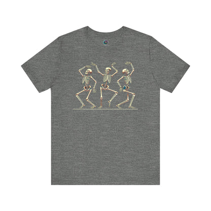 Dancing Skeleton T-Shirt – Funny Halloween Skeleton Shirt for Spooky Season