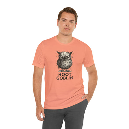 Hoot Goblin T-Shirt – Funny Owl Tee for Night Owls & Mischief Makers