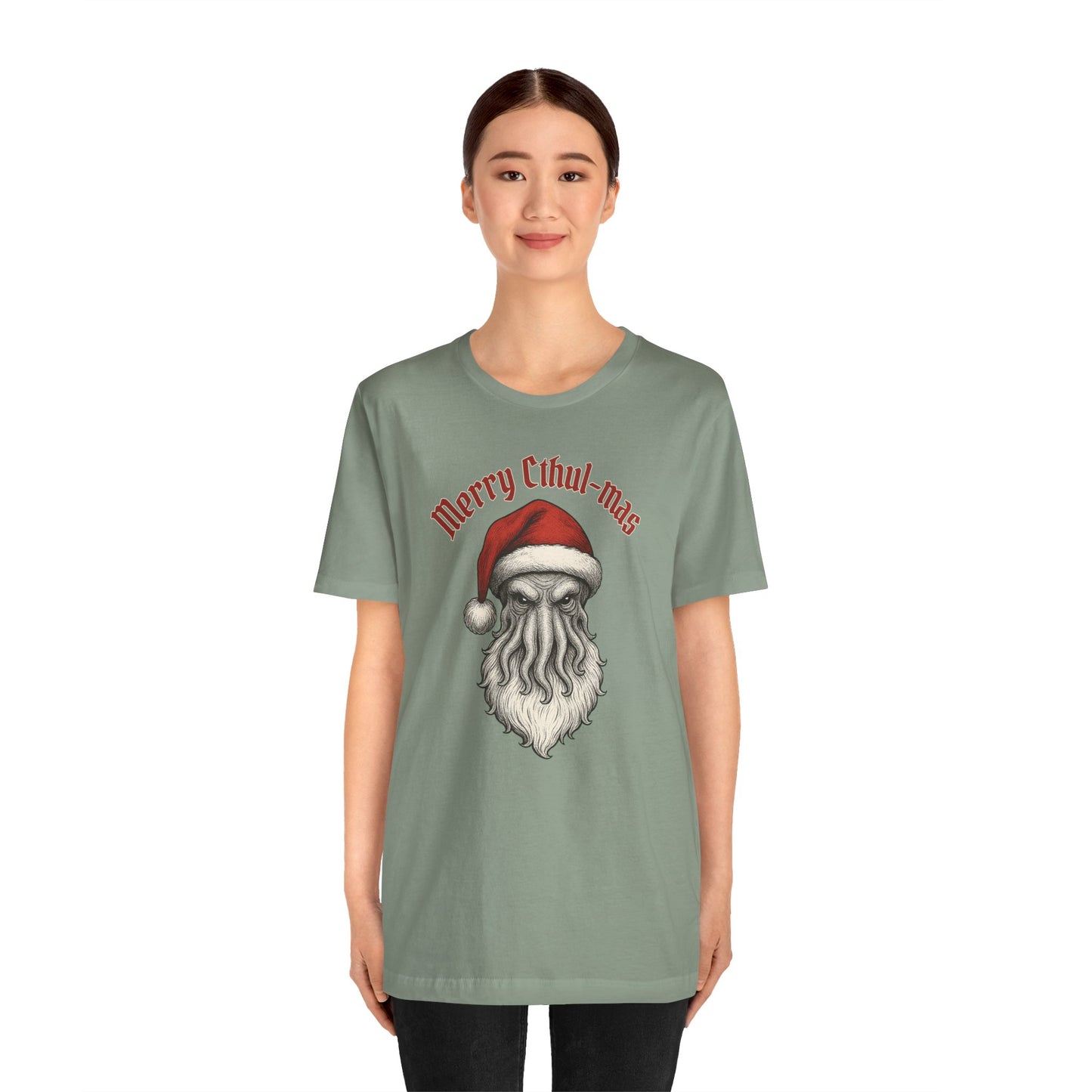Merry Cthul-mas – Mythos Shirt for HP Lovecraft Fans