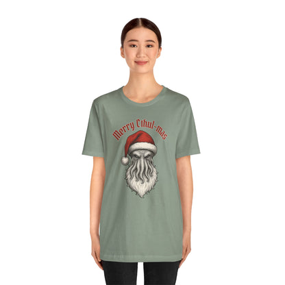 Merry Cthul-mas – Mythos Shirt for HP Lovecraft Fans