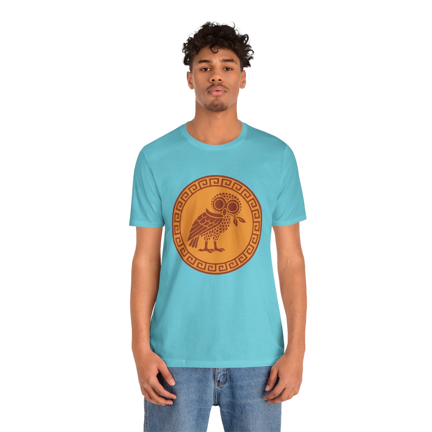 Athena’s Owl T-Shirt – Greek Mythology Bird Tee