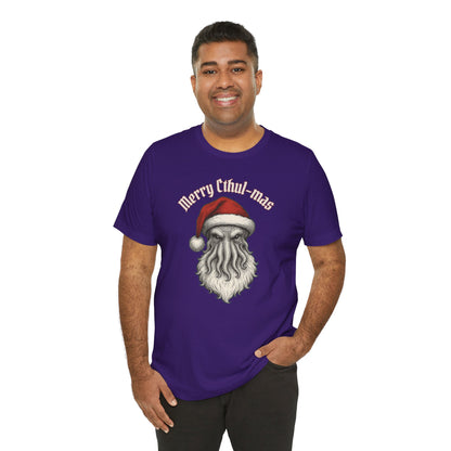 Merry Cthul-mas – Mythos Shirt for HP Lovecraft Fans