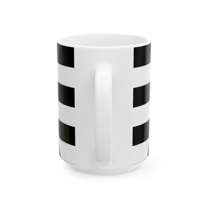 Straight Ally Pride Flag Mug – Rainbow “A” Coffee Cup