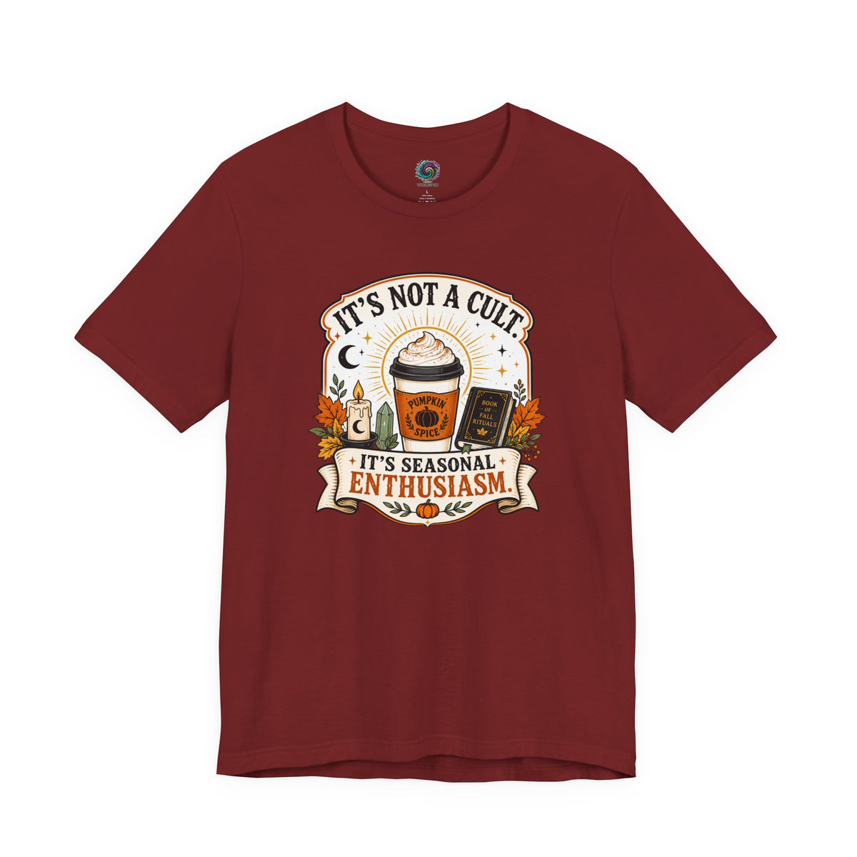 It’s Not a Cult Pumpkin Spice T-Shirt – Funny Fall Tee