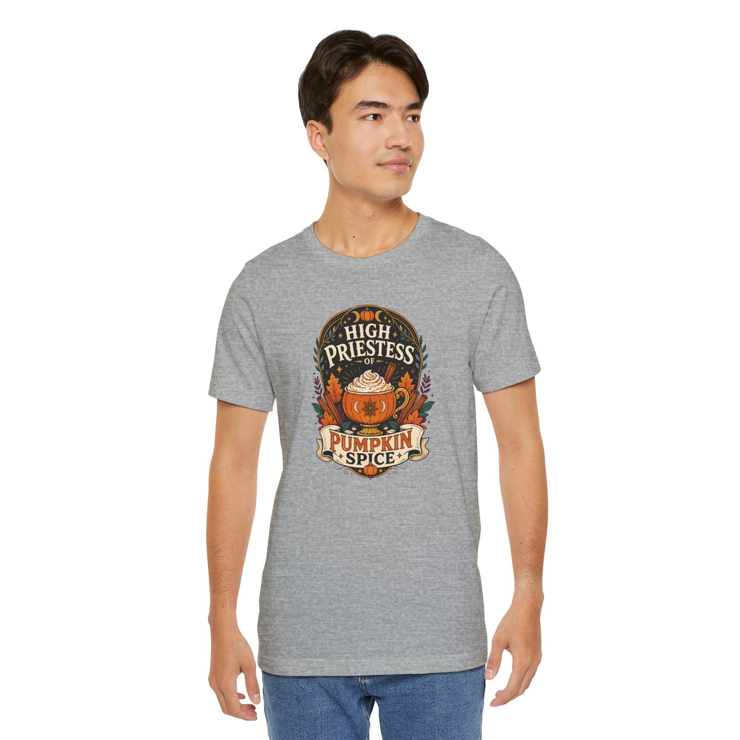 High Priestess of Pumpkin Spice T-Shirt – Funny Fall Tee