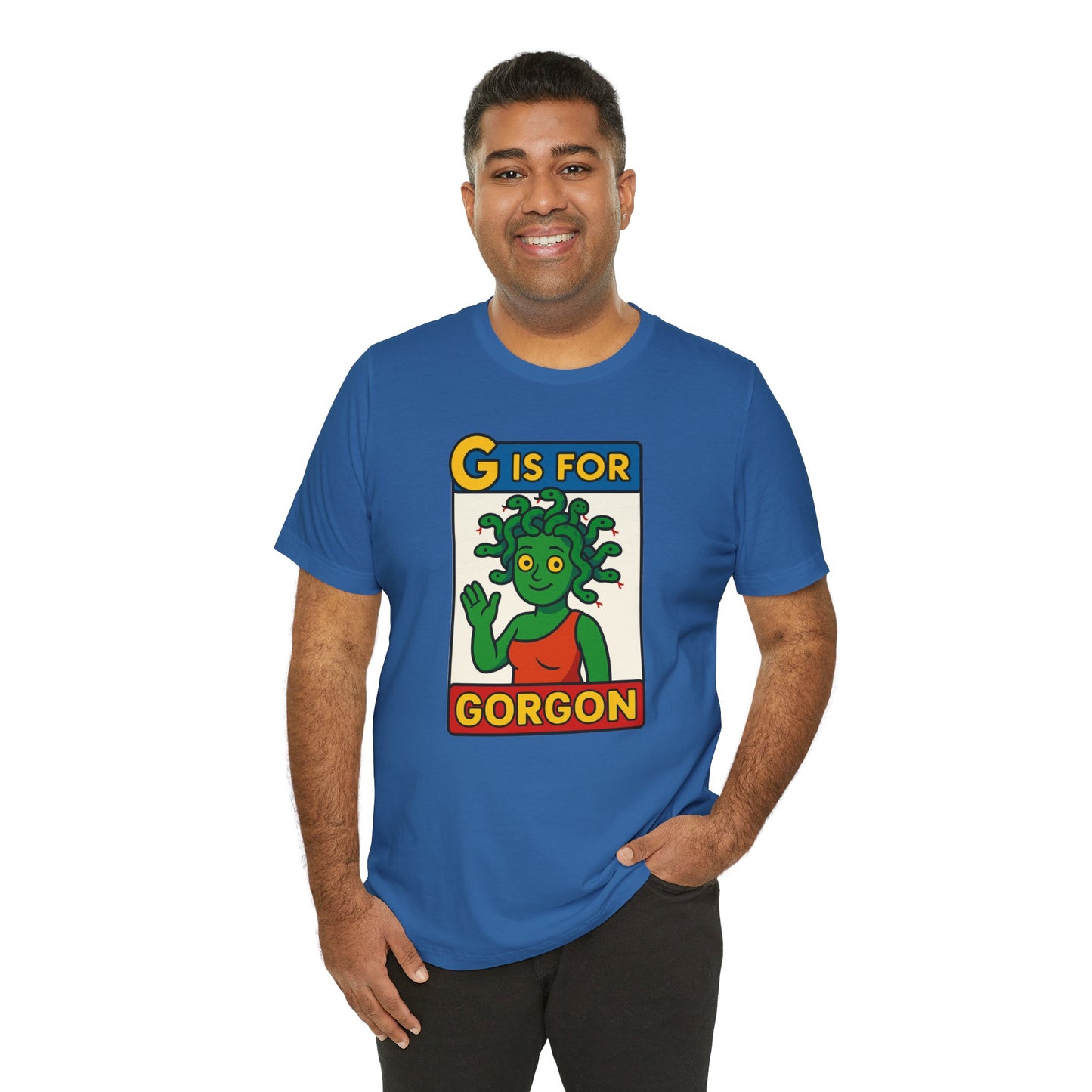 G Is for Gorgon T-Shirt – Funny Gorgon Legend Alphabet Tee