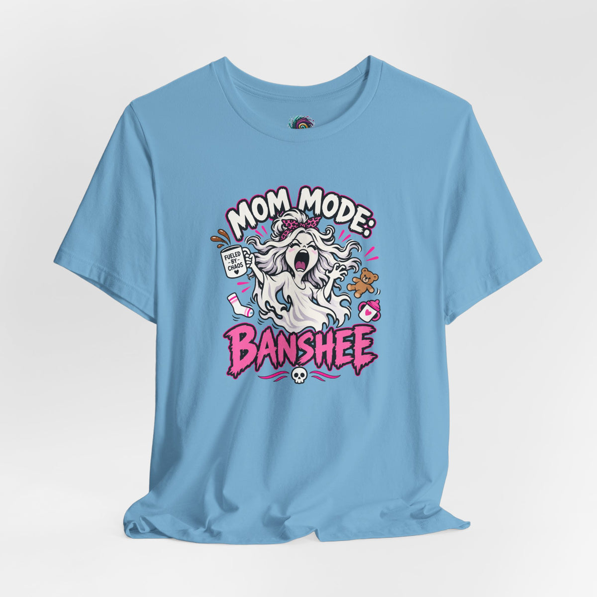 Mom Mode Banshee T-Shirt – Funny Chaotic Mom Halloween Tee
