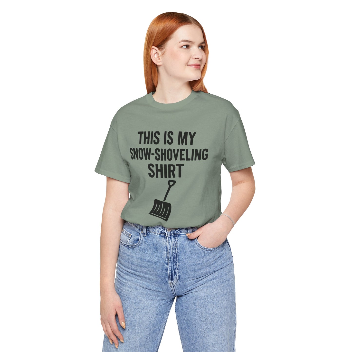 This Is My Snow-Shoveling Shirt – Funny Winter Chore Tee