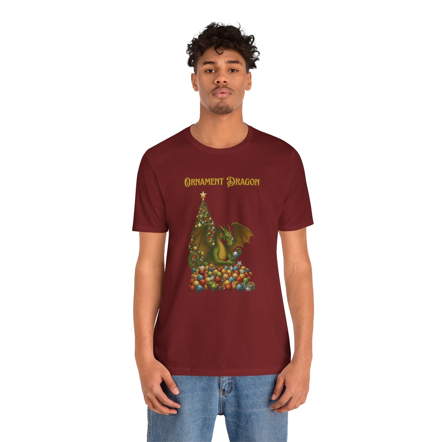 Ornament Dragon T-Shirt – Christmas Dragon Tee for Ornament Lovers