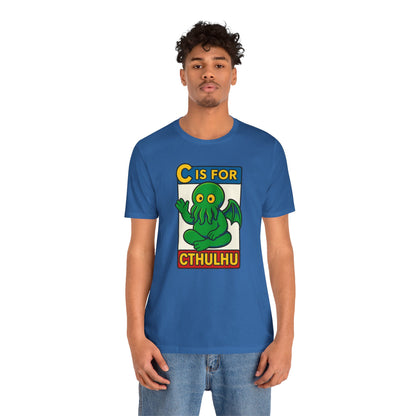 C is for Cthulhu Graphic Tee – Funny Cthulhu Shirt