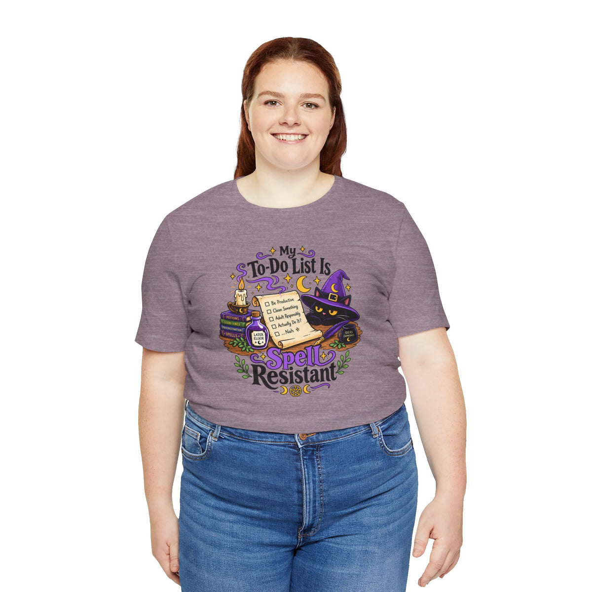 My To-Do List Is Spell Resistant T-Shirt – Funny Witchy ADHD Tee