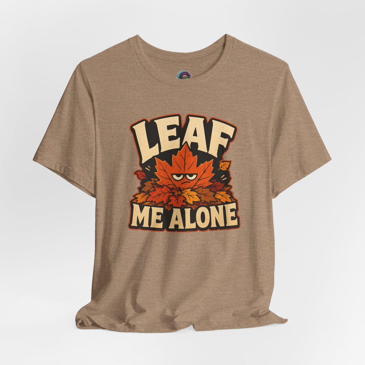 Leaf Me Alone T-Shirt – Funny Fall Introvert Leaves Tee