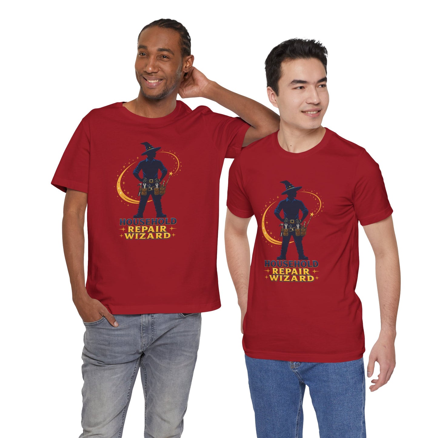 Household Repair Wizard T-Shirt – Funny Handy Dad Tee