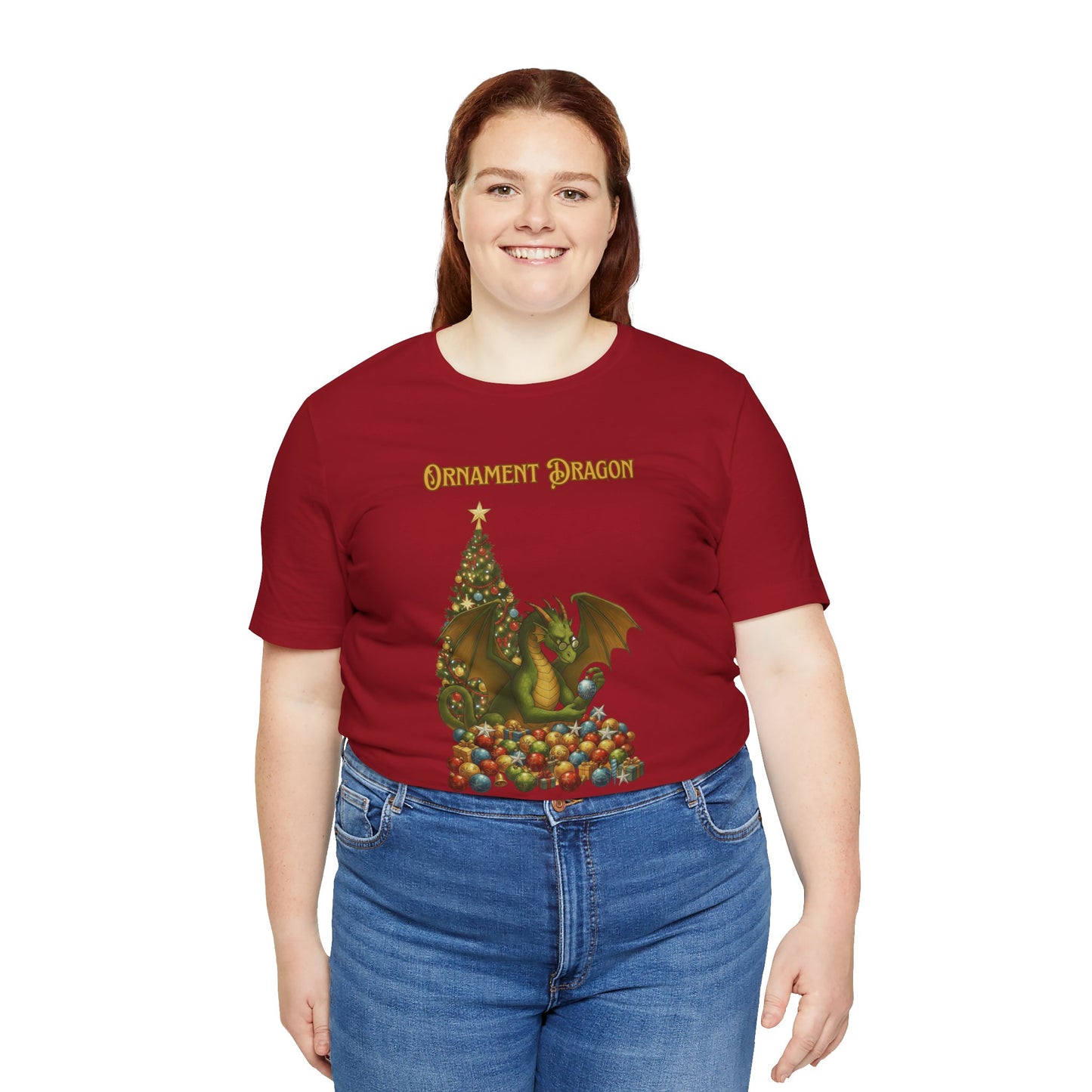Ornament Dragon T-Shirt – Christmas Dragon Tee for Ornament Lovers