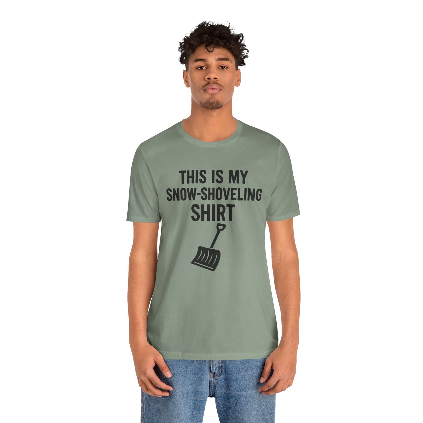 This Is My Snow-Shoveling Shirt – Funny Winter Chore Tee