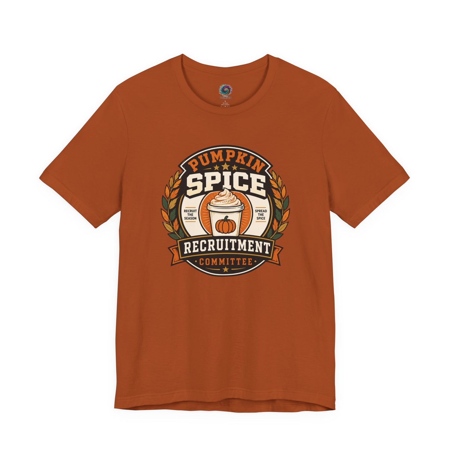 Pumpkin Spice Recruitment Committee T-Shirt – Funny Fall Tee