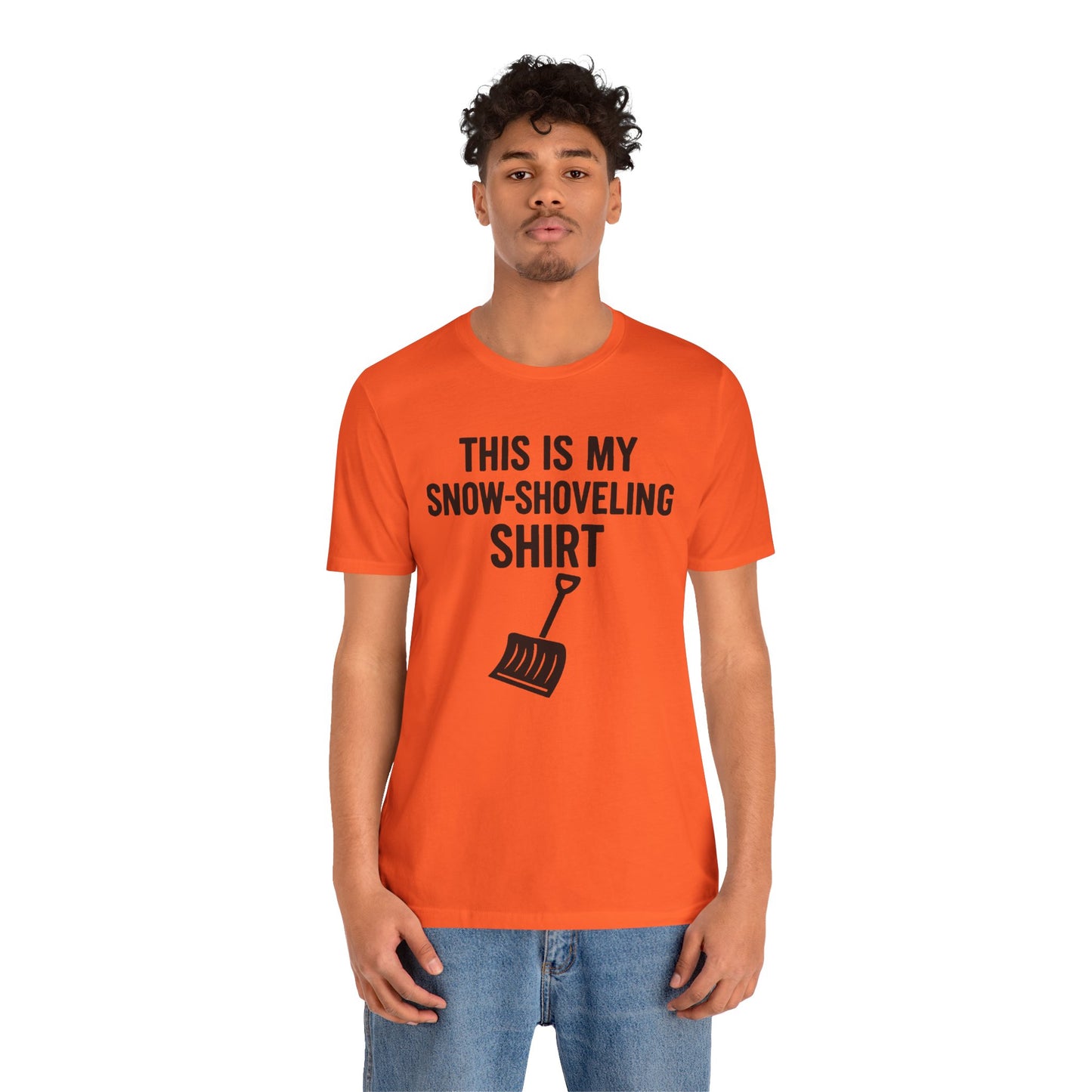This Is My Snow-Shoveling Shirt – Funny Winter Chore Tee