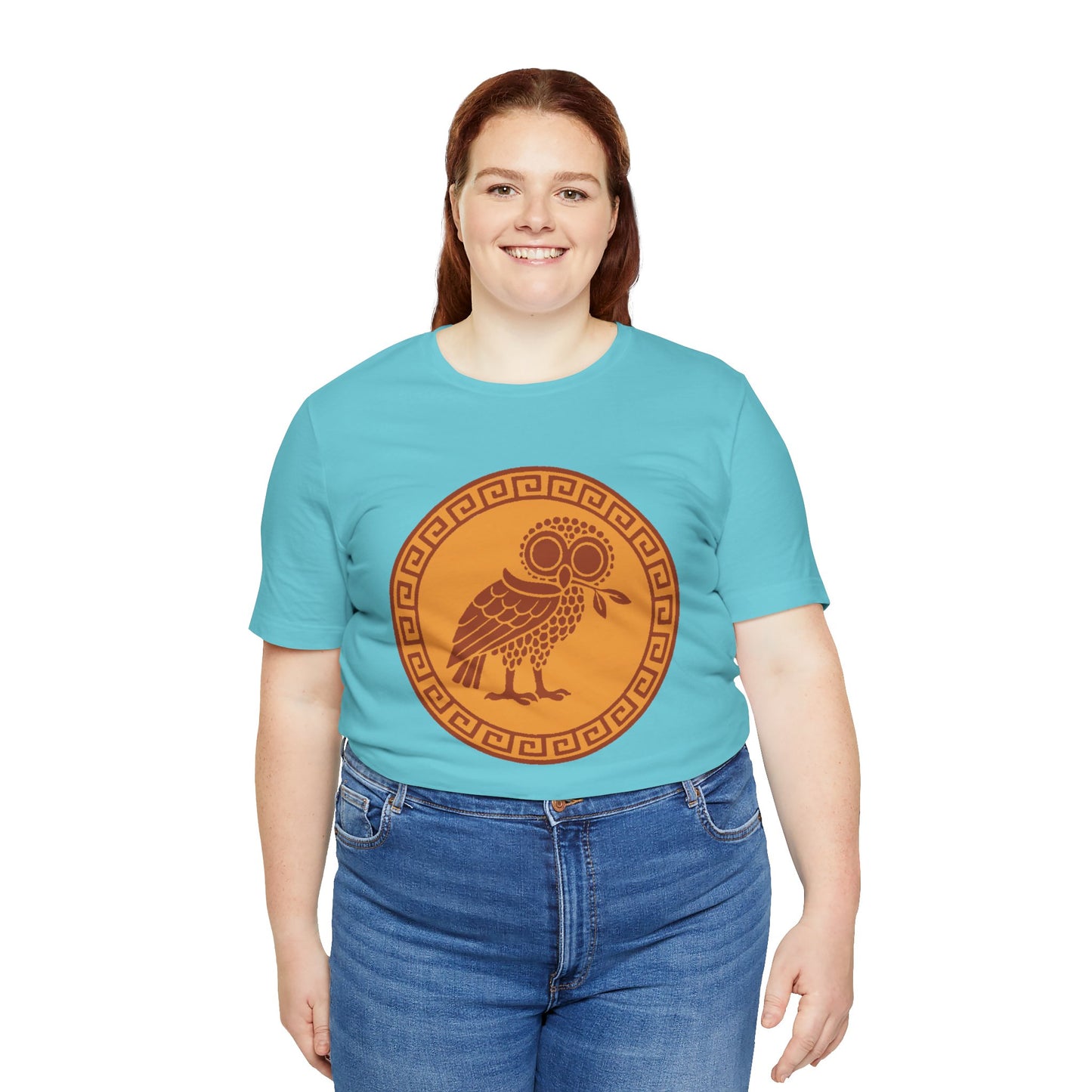 Athena’s Owl T-Shirt – Greek Mythology Bird Tee